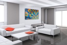 Obraz do obývačky - Pávie Oká zs111