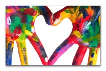 Obraz  Farebné dlane zs152