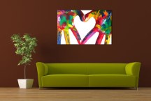 Obraz  Farebné dlane zs152