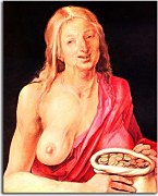 Old with purse Obraz zs16557