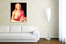 Old with purse Obraz zs16557