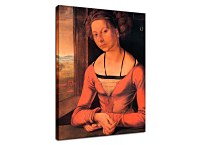 Portrait of a Young F rleger with Her Hair Done Up Obraz zs16571