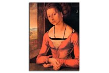 Portrait of a Young F rleger with Her Hair Done Up Obraz zs16571