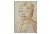 Portrait of African woman Catherine Obraz zs16574
