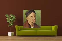 Portrait of Nuremberger Painter Michael Wolgemut Reprodukcia Obraz zs16585