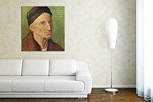 Portrait of Nuremberger Painter Michael Wolgemut Reprodukcia Obraz zs16585