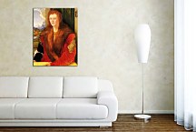 Portrait of St Sebastian with an Arrow Reprodukcia Obraz zs16587