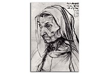 Portrait of the Artist's Mother Reprodukcia Obraz zs16588