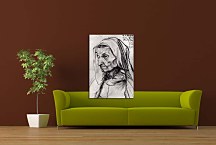 Portrait of the Artist's Mother Reprodukcia Obraz zs16588