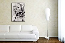 Portrait of the Artist's Mother Reprodukcia Obraz zs16588