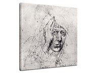 Self-Portrait with a wrap Obraz Albrecht Dürer zs16594