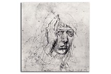 Self-Portrait with a wrap Obraz Albrecht Dürer zs16594