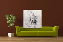 Self-Portrait with a wrap Obraz Albrecht Dürer zs16594