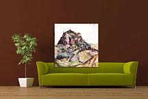 The Citadel Of Arco In The South Tyrol Obraz Albrecht Dürer zs16600