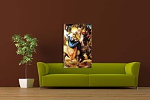 The flight to Egypt Softwood Reprodukcia Albrecht Dürer zs16604