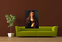 The open Fürlegerin with hair Reprodukcia Albrecht Dürer zs16608