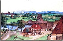 The Trefilería on Peignitz Reprodukcia Albrecht Dürer zs16610