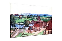 The Trefilería on Peignitz Reprodukcia Albrecht Dürer zs16610