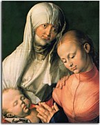The Virgin and Child with St. Anne Reprodukcia Albrecht Dürer zs16611