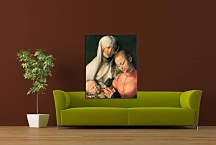The Virgin and Child with St. Anne Reprodukcia Albrecht Dürer zs16611