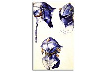 Three studies of a helmet Reprodukcia Albrecht Dürer zs16615