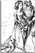 Young couple Reprodukcia Albrecht Dürer zs16622