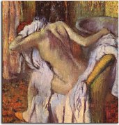 Obraz Degas - After the Bath, Woman Drying Herself zs16633