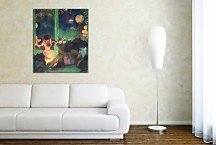 Reprodukcie Degas - At the Cafe des Ambassadeurs zs16635