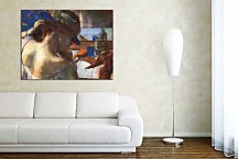 Reprodukcie Edgar Degas - At the Mirror zs16639