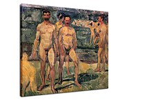 Edvard Munch Reprodukcie  - Bathing Men zs16655