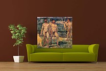 Edvard Munch Reprodukcie  - Bathing Men zs16655