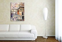 Edvard Munch Reprodukcie  - Building the Winter Studio. Ekely zs16657