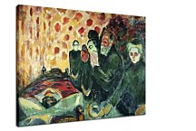 Reprodukcie Edvard Munch - By the Deathbed zs16658