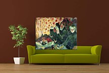 Reprodukcie Edvard Munch - By the Deathbed zs16658