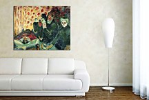 Reprodukcie Edvard Munch - By the Deathbed zs16658