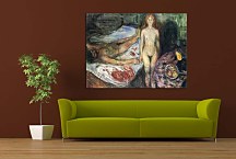 Reprodukcie Edvard Munch - Death of Marat I zs16660