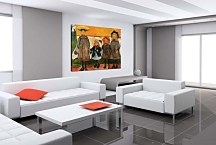 Obraz Edvard Munch - Four girls in Arsgardstrand zs16661