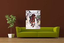 Obrazy Edvard Munch - Galloping horse zs16662