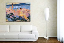 Edvard Munch Reprodukcie  - High Summer II zs16664