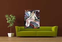 Model on the Couch Obraz Munch zs16672