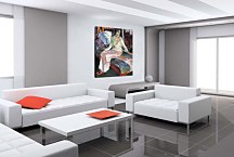 Model on the Couch Obraz Munch zs16672