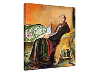 Self-Portrait after Spanish Influenza Obraz Munch zs16677