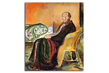 Self-Portrait after Spanish Influenza Obraz Munch zs16677