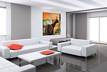 Self-Portrait after Spanish Influenza Obraz Munch zs16677