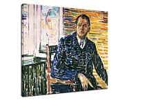 Self-Portrait at Professor Jacobson's Hospital Obraz Munch zs16678