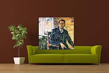 Self-Portrait at Professor Jacobson's Hospital Obraz Munch zs16678