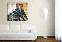 Self-Portrait at Professor Jacobson's Hospital Obraz Munch zs16678