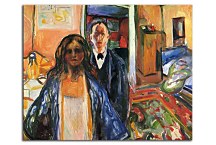 The Artist and His Model Obraz Munch zs16683