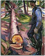 The Lumberjack Obraz Munch zs16684