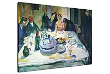 Obraz Munch The Wedding of the Bohemian, Munch Seated on the Far Left zs16688
